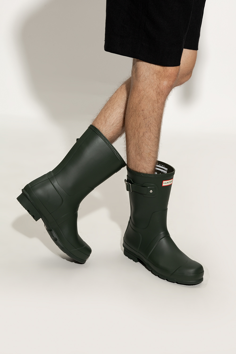 Hunters short store rain boots